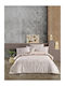 Mc Decor Sheet Sets Single 170x240cm. Ayla Beige 3pcs