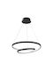 Milagro Lucerno Pendant Light LED Black