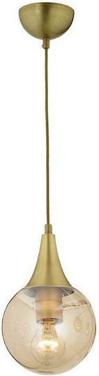 ArteLibre Dam Pendant Light Honey with Socket E27