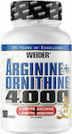 Weider Arginine Ornithine 4000 180 capace