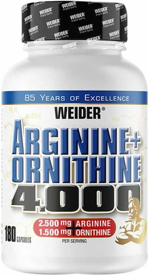 Weider Arginine Ornithine 4000 180 Капсули