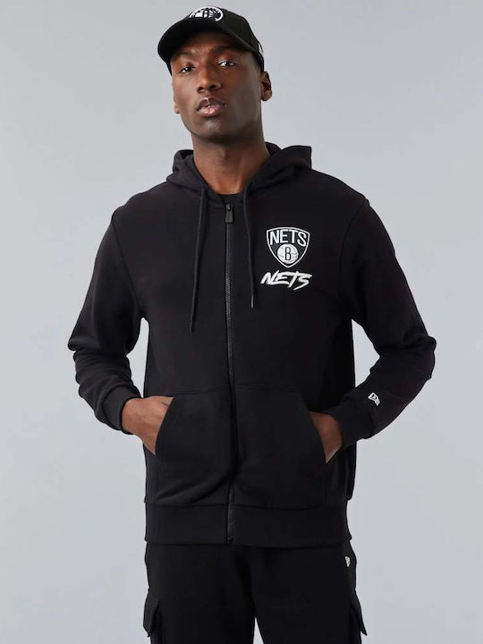 New Era NBA Script Brooklyn Nets Ζακέτα με Κουκ...