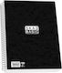 Skag Spiral Notebook Ruled A4 60 Sheets 2 Subjects Basic Black 1pcs