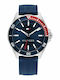 Tommy Hilfiger Logan Мъжки Часовник 43мм На Батерия Син Каучуков Каишка