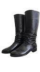 Leather Boots Men's Black