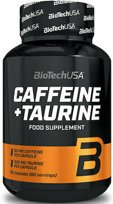 Biotech USA Caffeine & Taurine 60 κάψουλες