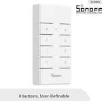 Sonoff RM433-R2 External Wall Switch Commands with Frame White