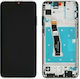 Screen Grade A with Touch Mechanism and Frame for Honor 10 Lite (Black)