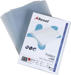 ΖΕΛΑΤΙΝΕΣ REXEL 12175 "L" SUPERFINE CLEAR 100τεμ