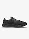 Nike Revolution 6 Extra Wide Ανδρικά Αθλητικά Παπούτσια Running Black / Dark Smoke Grey