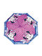 Safta Kids Curved Handle Umbrella Minnie with Diameter 84cm Purple