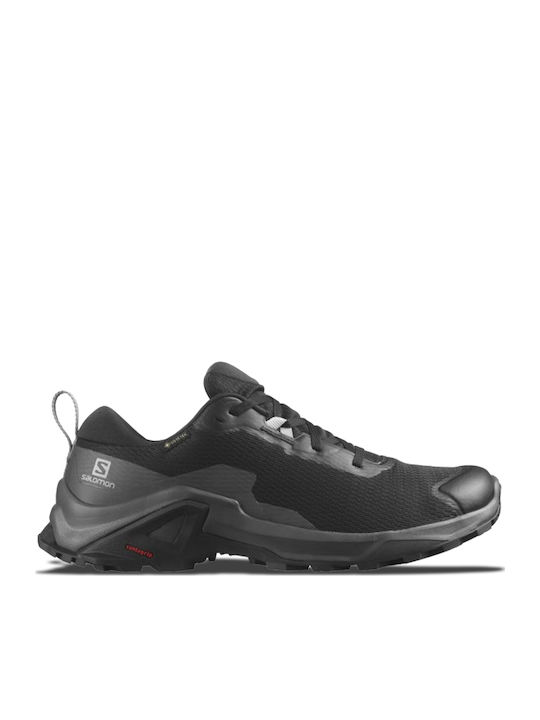 Salomon X Reveal 2 GTX Männer Wanderschuhe Schwarz / Magenta / Quarry Salomon X Reveal 2 GTX Männer Wanderschuhe Schwarz / Magenta / Quarry