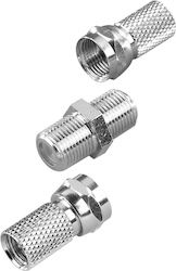 Vivanco 483015GW Set 7mm Βύσμα F-Connector