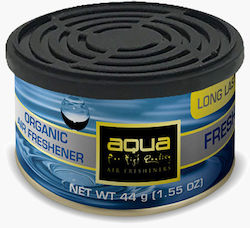 Aqua Conservă Aromatică Consolă/panou de bord Mașină Organic Can Proaspăt 70gr 1buc