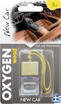 Ucare Κρεμαστό Αρωματικό Υγρό Αυτοκινήτου Oxygen Wood New Car 7ml