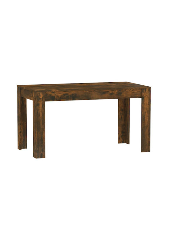 Tisch Speisesaal Holz Smoky Oak 140x74.5x76cm