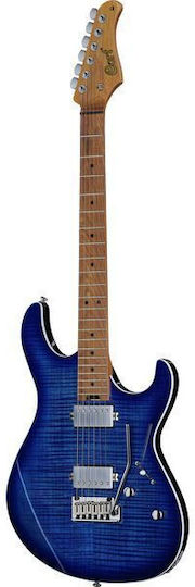 Cort G Series 290 FAT II Ηλεκτρική Κιθάρα ST Style με HH Διάταξη Μαγνητών Bright Blue Burst