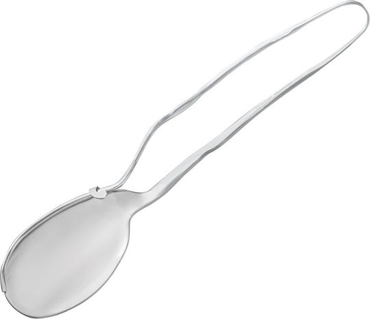 EME Rostfreier Stahl Servierlöffel Küchen Untiefe Silber 27,5cm