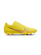 Nike Mercurial Vapor 15 Club MG Χαμηλά Ποδοσφαιρικά Παπούτσια με Τάπες Yellow Strike / Coconut Milk / Doll / Sunset Glow