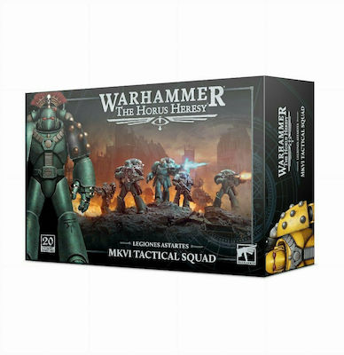 Games Workshop Warhammer The Horus Heresy - Legiones Astartes: MKVI Tactical Squad Unpainted Figures 99123001003