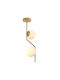 ArteLibre Deu Pendant Light Gold Ball with Socket E27