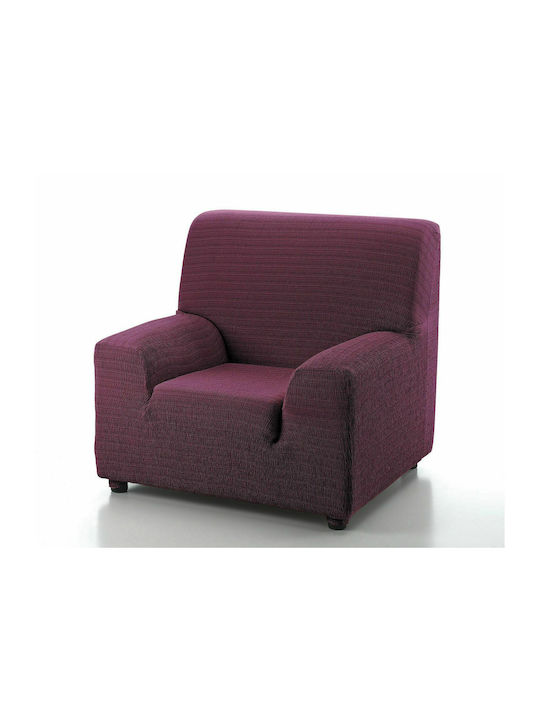 Mc Decor Akari Elastic Cover for Armchair Purple 70εκ. 1pcs MCL.EL.AKARI.P-MVB