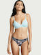 Damen Zeichenfolge Marineblau