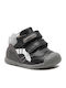 Sauvage Kids Sneakers High Anatomic with Scratch Gray