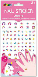 Avenir Unicorn Nail Stickers Manicure Toy