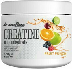 Ironflex Nutrition Creatine Monohydrate με Γεύση Fruit Punch 300gr