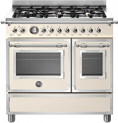 Bertazzoni Комерсиална готварска печка HER96L2EAVT