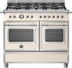 Bertazzoni Комерсиална готварска печка HER106L2EAVT