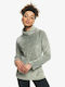 Roxy Invisible Sun Winter Women's Fleece Blouse Turtleneck Long Sleeve Deep Lichen Green