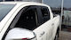 Szatuna Classic Set of Windbreakers Front and Rear Car for Toyota Hilux VIII 4pcs
