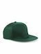 Beechfield Snapback Cap Bottle Green