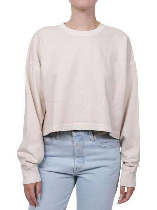 Roonie Cropped Γυναικείο Φούτερ Ροζ