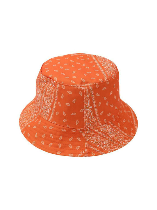 Aquablue Textil Pălărie pentru Bărbați Stil Bucket Portocaliu