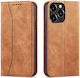 Hurtel Magnet Fancy Wallet Synthetic Leather Br...