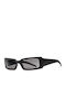 Volcom Magna Women's Sunglasses with Plastic Frame Matte Black / Gray VE00300101