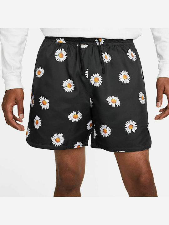 Sportswear Sport Essentials Мъжки Бански Плувни Шорти Черен Флорален
