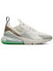 Nike Air Max 270 Γυναικεία Sneakers Summit White / Gorge Green / Light Silver / Honeydew