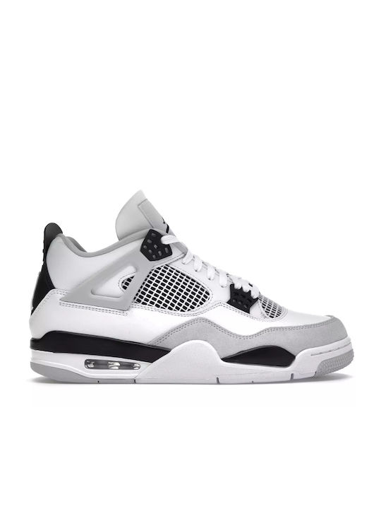 Jordan Air Jordan 4 Retro Sneakers White / Black / Neutral Grey