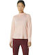 ASICS Women's Athletic Blouse Long Sleeve Pink