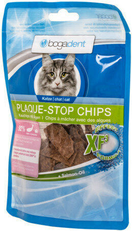 Bogacare Plaque Stop Chips Fish Cat Nutrition Supplement 50gr UBO-0765