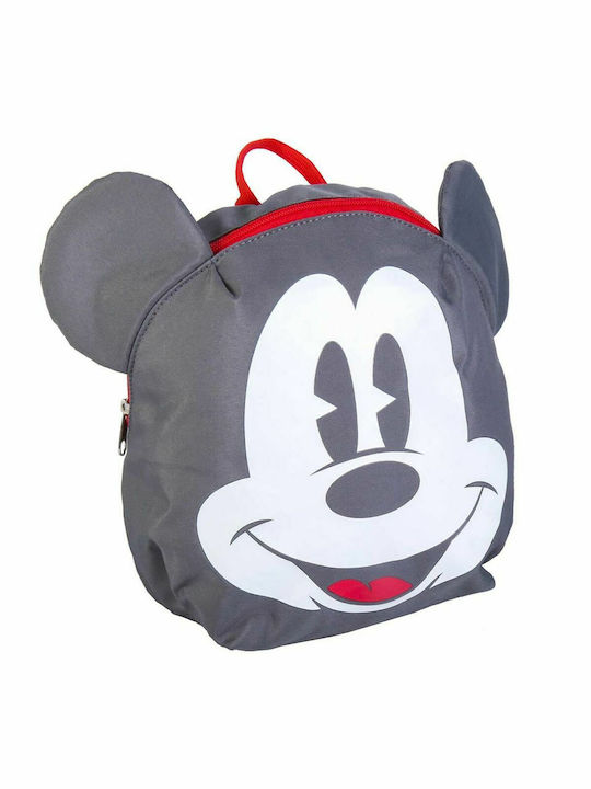 Mickey Mouse Clubhouse School Bag Backpack Kindergarten in Gray color L20 x W9 x H25cm