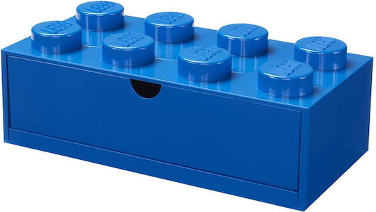 LEGO Kinder Aufbewahrungsbox aus Kunststoff Blau 31.6x11.3x15.8cm 1Stück