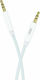 XO 3,5mm Klinkenkabel mit 3,5mm Stecker Weiß 1m