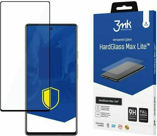 3MK HardGlass Max Lite Full Face Tempered Glass (Google Pixel 6a)
