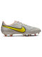 Nike Tiempo Legend 9 Academy FG/MG Low Football Shoes with Cleats Phantom / Sunset Glow / Yellow Strike