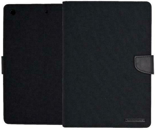 Mercury Fancy Diary Flip Cover Black for Galaxy Tab S 10.5